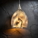 Contemporary Pendant Gold Plated Glass Ellipse Contemporary Pendant Gold Plated Glass Ellipse